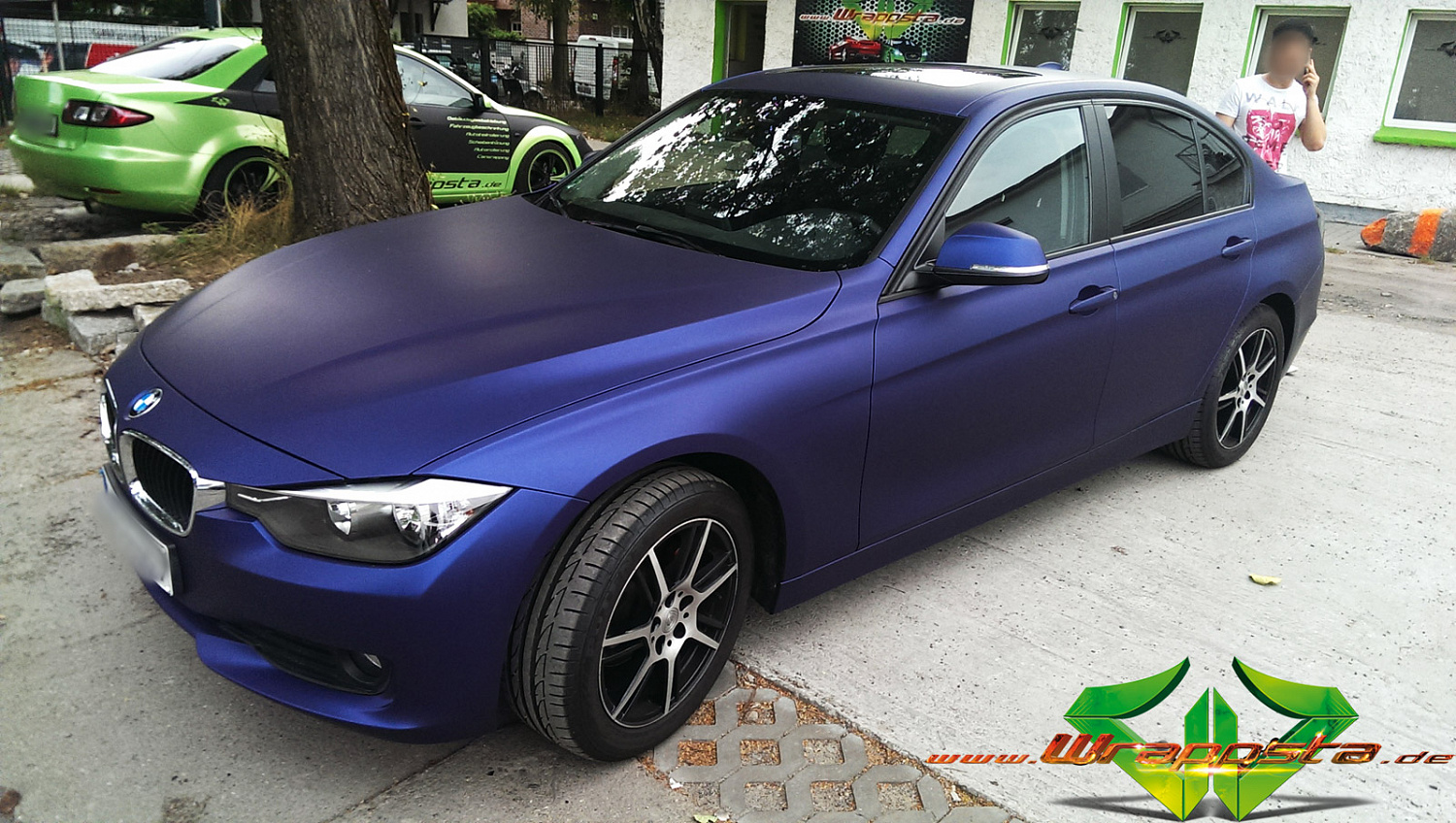 Виниловая автопленка  Matte Metallic Night Blue - Синий матовый металлик AS9100001