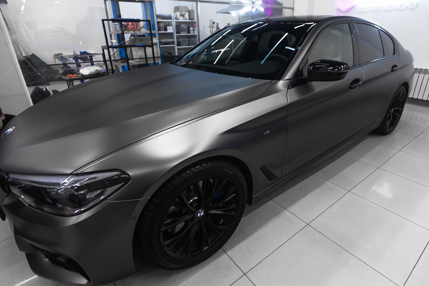 Виниловая автопленка  Matte Dark Grey - Темно-серая матовая CB1720001