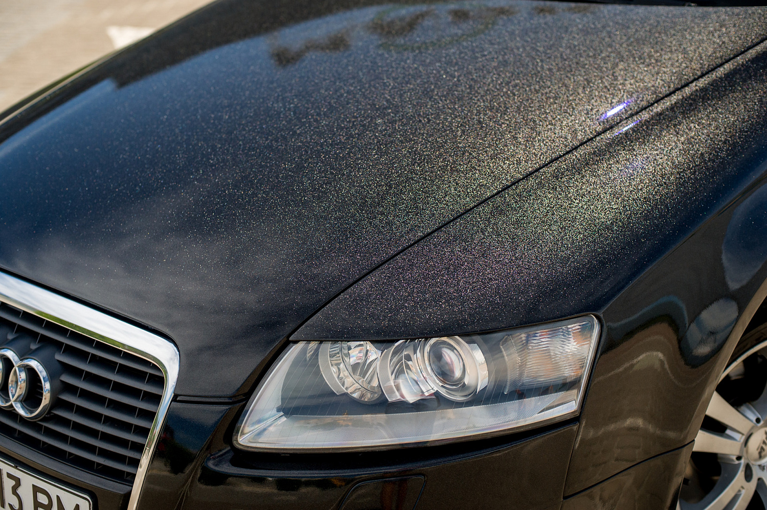 Виниловая автопленка  Gloss Metallic Mystery Black BX8110001